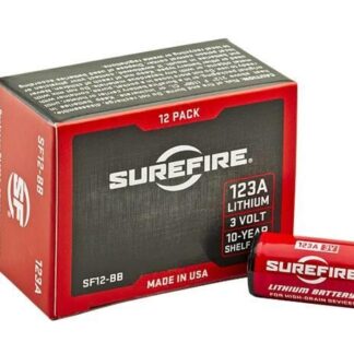 SureFire Lithium Battery 12 Pack Box