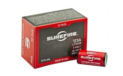 SureFire Lithium Battery 12 Pack Box