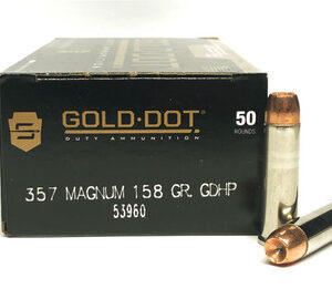 Speer .357 Mag 158 Grain Hollow Point (HP) - 50 Rounds
