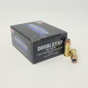 DoubleTap .40 S&W 135 Grain Jacketed Hollow Point (HP) - 20 Rounds