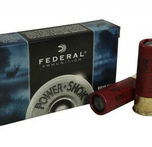 Federal 16 Gauge Ammunition Power-Shok 164RS 2-3/4" Hollow Point Rifled Slug 4/5oz Shotshell - 5 Rounds