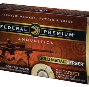 Federal 6mm Creedmoor 105 Grain Hollow Point (HP) - 20 Rounds