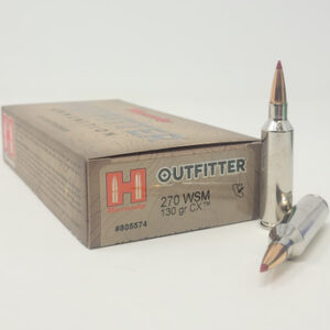 Hornady .270 WSM 130 Grain CX Ballistic Tip - 20 Rounds