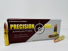 Precision One 7.62x39mm 123 Grain Full Metal Jacket (FMJ) - 20 Rounds