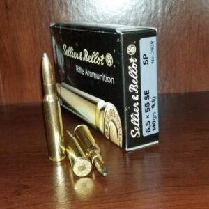 Sellier & Bellot 6.5x55mm 140 Grain Soft Point (SP) - 20 Rounds