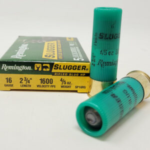 Remington 16 Gauge 2-3/4" Rifled Slug 4/5oz Shotshell - 5 Rounds