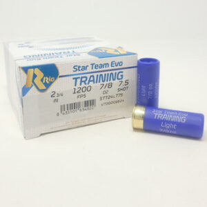 Rio 12 Gauge Ammunition Star Team Training Light 2-3/4" #7.5 Shot 7/8oz Shotshell - 250 Rounds
