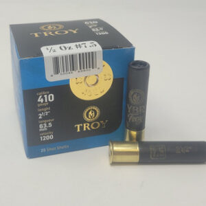 Troy .410 Bore Troy 410 Bore Ammunition 2-1/2" #7.5 Shot 1/2oz Shotshell - 25 Rounds