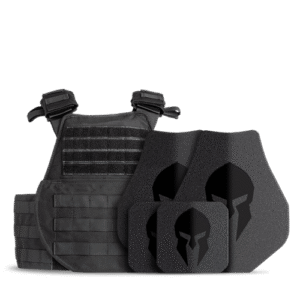 Spartan AR550 Body Armor and Sentinel High Mobility Plate Carrier Package