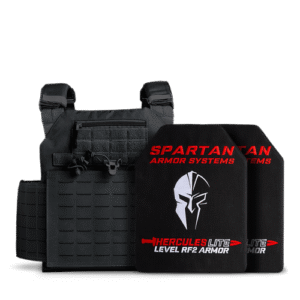 Hercules Lite RF2/III+ Ceramic Body Armor & Achilles Laser Cut Plate Carrier Package