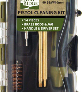SPORT RIDGE CLEANING KIT - PISTOL 40CAL/10MM 14PC