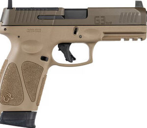 Taurus 1-G3P941-TAC G3 9mm 4.5" 17+1 FDE/Cerakote Patriot Brown W/ Suppressor Height Sights
