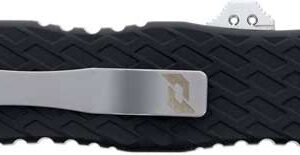 SCHRADE KNIFE UPROAR D/A OTF - 3" D2 BAYONET POINT BLACK/SS