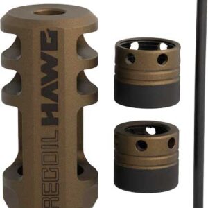 BROWNING RECOIL HAWG MUZZLE - BRAKE SMOKED BRONZE W/TOOL