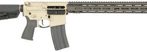 Q LLC Sugar Weasel SW-556-16IN-RIFLE 5.56 NATO 16" 1:7 Twist w/ Cherry Bomb Muzzle Break Gray/FDE