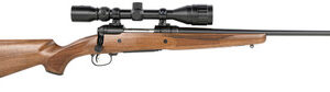 Savage Arms 18707 110 Lightweight Hunter XP 7mm-08 Rem 20" 4+1 Hardwood W/ Bushnell 4-12x40 Scope