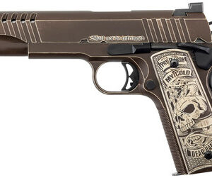 Auto-Ordnance 1911TCAC15 "Cold Dead Hands" .45 ACP 5" 7+1 Cerakote Finish W/ Engraved Aluminum Grips