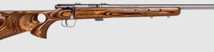 Savage Arms 25725 Mark II BTVS 22LR 21" Bolt Action Rifle 5+1 Stainless/Laminated Wood