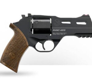 Chiappa Firearms 340.219 Rhino Revolver 40DS 4" .357 Mag 6 Rounds Black Anodized/Walnut