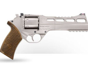 Chiappa Firearms 340.224 Rhino Revolver 60DS .357 Mag 6" 6 Rounds Nickel Plated/Walnut