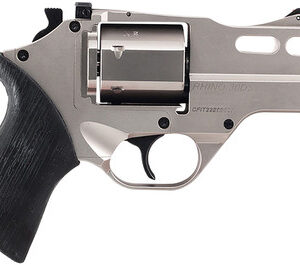 Chiappa Firearms 340.290 Rhino Revolver 30DS .357 Magnum 3" Nickel Plated/Black Rubber