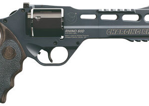 Chiappa Firearms 340.314 Charging Rhino Revolver 60DS 9mm 6" 6 Rounds Slate Cerakote