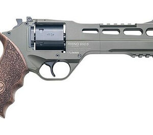 Chiappa Firearms 340.282 Rhino Revolver 60DS .357 Mag 6" 6 Rounds OD Green Cerakote/Walnut