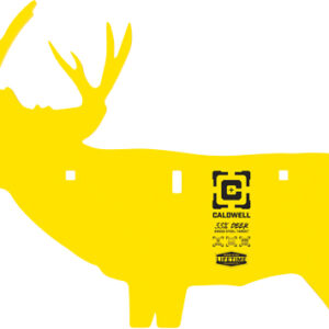CALDWELL AR500 DEER TARGET - 3/8" AR500 STEEL YELLOW