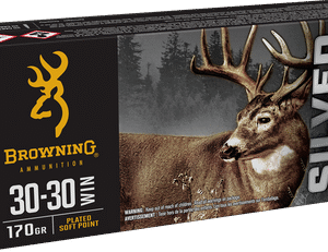 Browning 30-30 Winchester Silver Series B192630301 170 Grain Plated Soft Point 20 Rounds