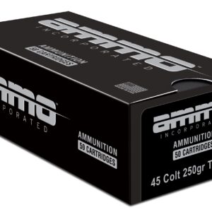 Ammo Inc Signature .45 Long Colt Handgun Ammo - 250 Grain | TMC | 50rd Box