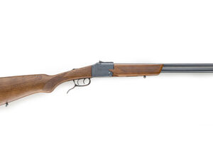 Chiappa Firearms 500.190 Double Badger Folding Shotgun/Rifle 20 Gauge/.22 LR 19" Blued/Beech Wood
