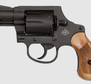 Rock Island Armory 51280 M206 Spurless Revolver .38 Special 2" 6 Rounds Black/Wood