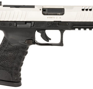 Walther 5220306 WMP OR .22WMR 4.5" 15+1 Silver Serrated Aluminum/Black Polymer