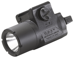 STREAMLIGHT TLR-3 LIGHT - WHITE LED RAIL MOUNT BLACK