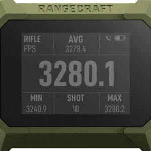 ATHLON RANGECRAFT VELOCITY PRO - RADAR CHRONOGRAPH 2.4" DISPLAY