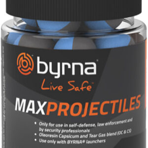 BYRNA MAX PROJECTILES 25 COUNT - TUB .68 CAL