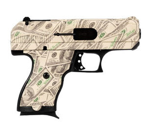 Hi-Point 916MONEY Compact Poly-Framed C9 Pistol 9mm 8+1 3.5" $100 Bill Pattern