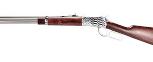 Rossi USA R92 Lever Action 920441693-EN1 .44 Rem Mag 16" 8+1 Stainless/Hardwood W/ 1776 Flag Engraving