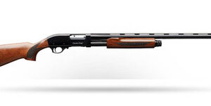 Charles Daly 930.199 301 Pump-Action Shotgun 12 Gauge 28" 4+1 Glossy Wood/ Black
