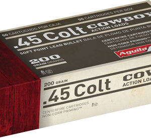 AGUILA 45 LC 200GR LEAD SOFT - POINT 50RD 10BX/CS