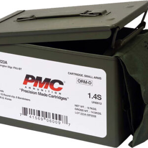 PMC 223 REM 55GR FMJ-BT 840RD - M2A1 CAN W/BANDOLEER