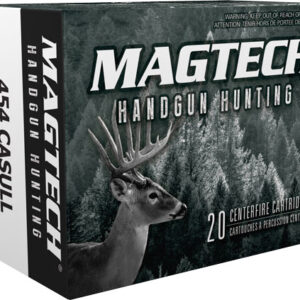 MAGTECH 454 CASULL 260GR - SJSP-FP 20RD 50BX/CS