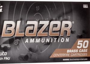 CCI BLAZER BRASS 45 ACP 230GR - FMJ 50RD 20BX/CS