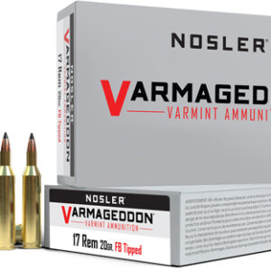 NOSLER VARMAGEDDON 17 REM - 20GR FBT 20RD 20BX/CS