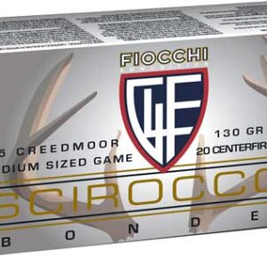 FIOCCHI 6.5 CM 130GR SCIROCCO - 20RD 10BX/CS