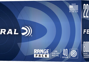 FEDERAL 22LR 40GR LEAD-RN - 1200FPS 800RD 4BX/CS