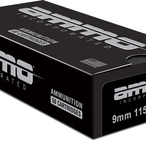 AMMO INC 9MM LUGER 115GR TMC - 50RD 20BX/CS