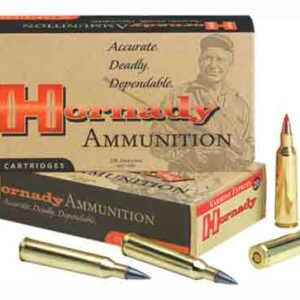HORNADY VARMINT 22-250 REM - 55GR V-MAX 20RD 10BX/CS