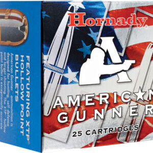HORNADY AMERICAN GUNNER - 380 ACP 90GR XTP 25RD 10BX/CS