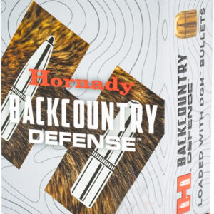 HORNADY BACKCOUNTRY 9MM+P - 138GR DGH 25RD 10BX/CS